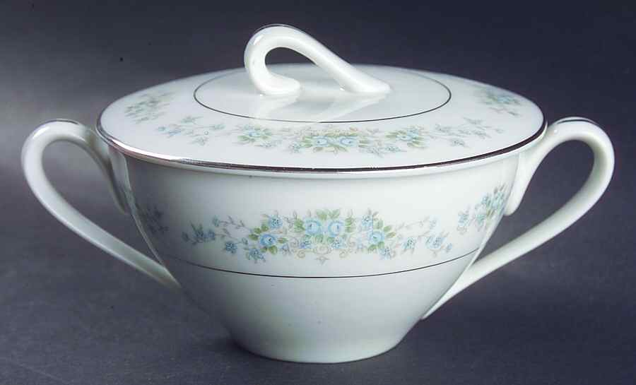 Montclair Sugar Bowl & Lid by Crest Wood-1