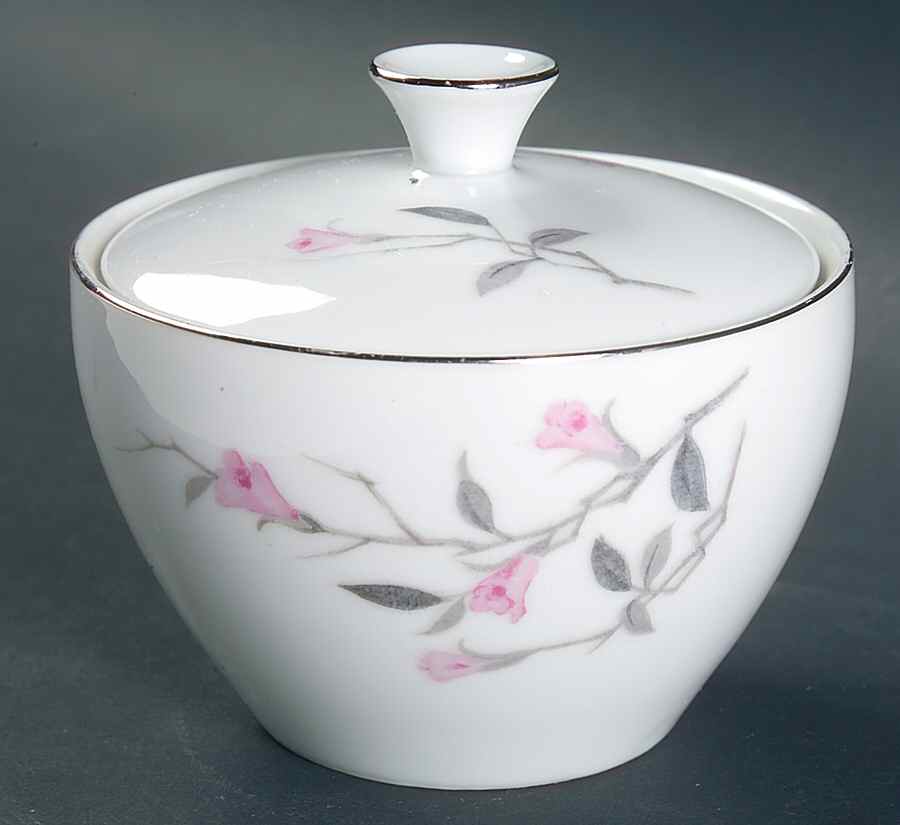Sakura Sugar Bowl & Lid by Crest Wood-1