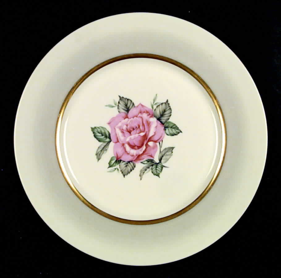 Sweetheart Rose Dinner Plate by Crest Wood-1