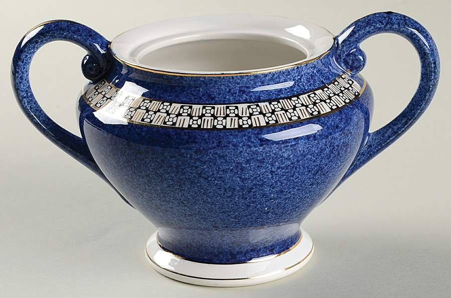 352 Blue Sugar Bowl No Lid by Craftsman (Japan)-1