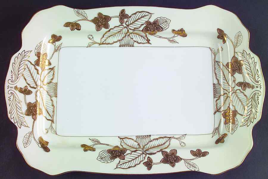 Anniversary 12" Oval Serving Platter by Craftsman (Japan)-1