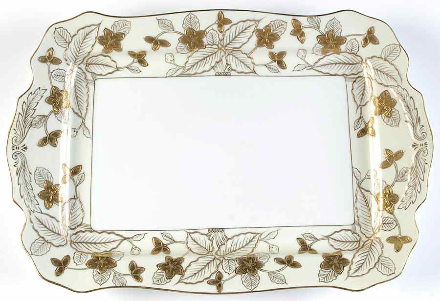 Anniversary 16" Oval Serving Platter by Craftsman (Japan)-1