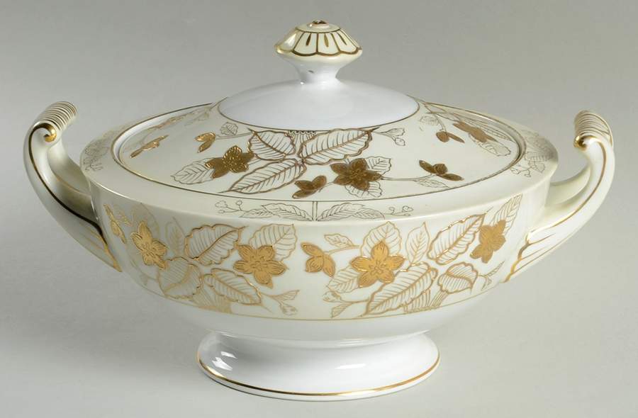 Anniversary Round Covered Vegetable by Craftsman (Japan)-1