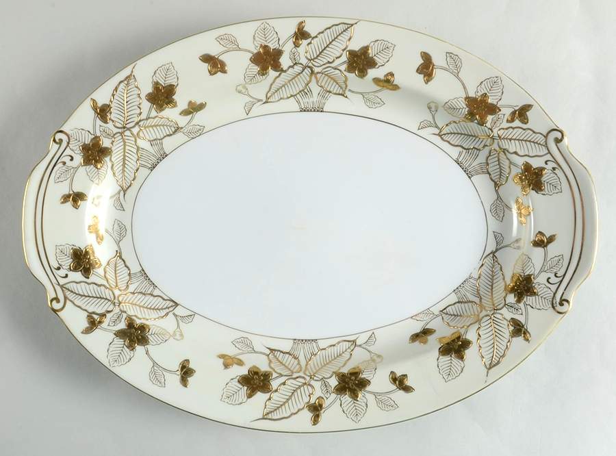 Anniversary 16" Oval Serving Platter by Craftsman (Japan)-1