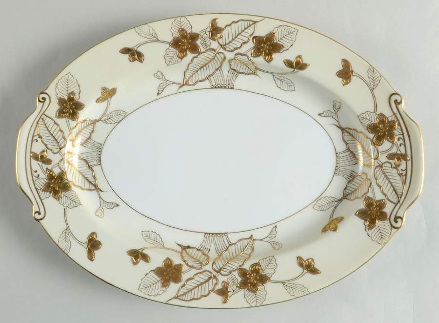 Anniversary 12" Oval Serving Platter by Craftsman (Japan)-1