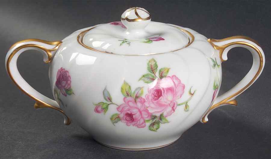 Caprice (357, 380) Sugar Bowl & Lid by Craftsman (Japan)-1