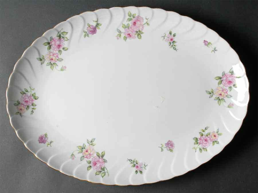 Caprice (357, 380) 16" Oval Serving Platter by Craftsman (Japan)-1
