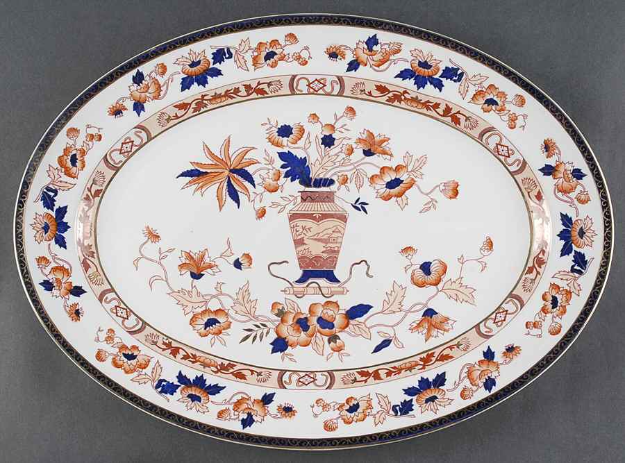 Celestial 16" Oval Serving Platter by Craftsman (Japan)-1
