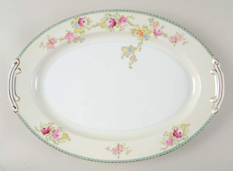 CRF4 16" Oval Serving Platter by Craftsman (Japan)-1