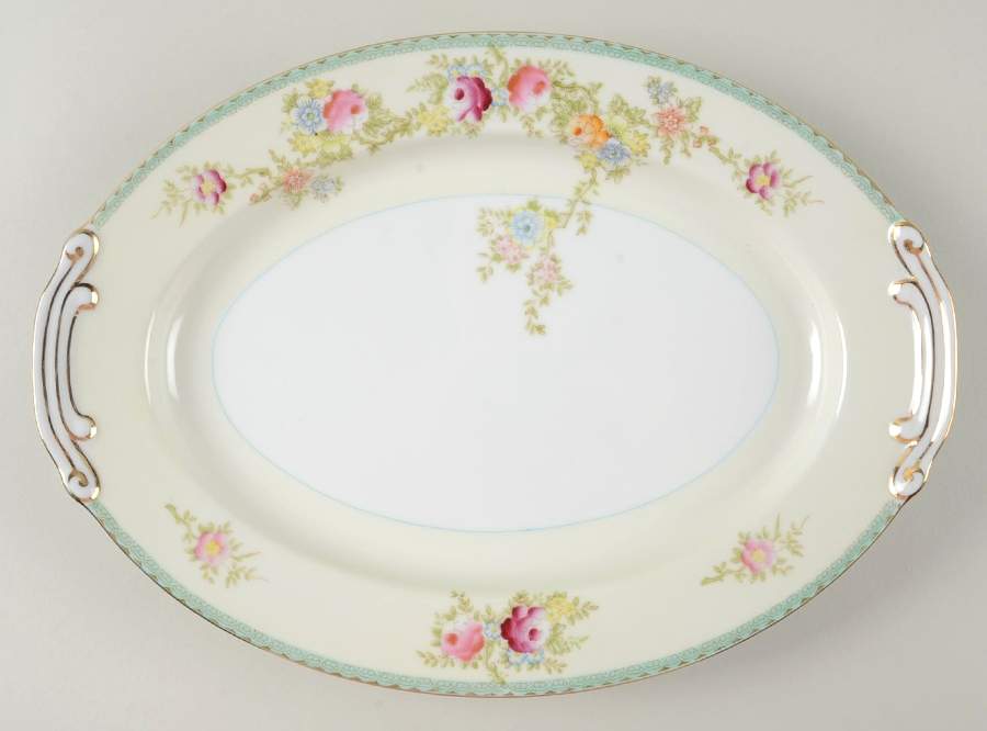 CRF4 12" Oval Serving Platter by Craftsman (Japan)-1