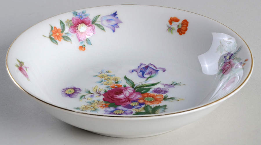 Dresden Fruit/Dessert (Sauce) Bowl by Craftsman (Japan)-1