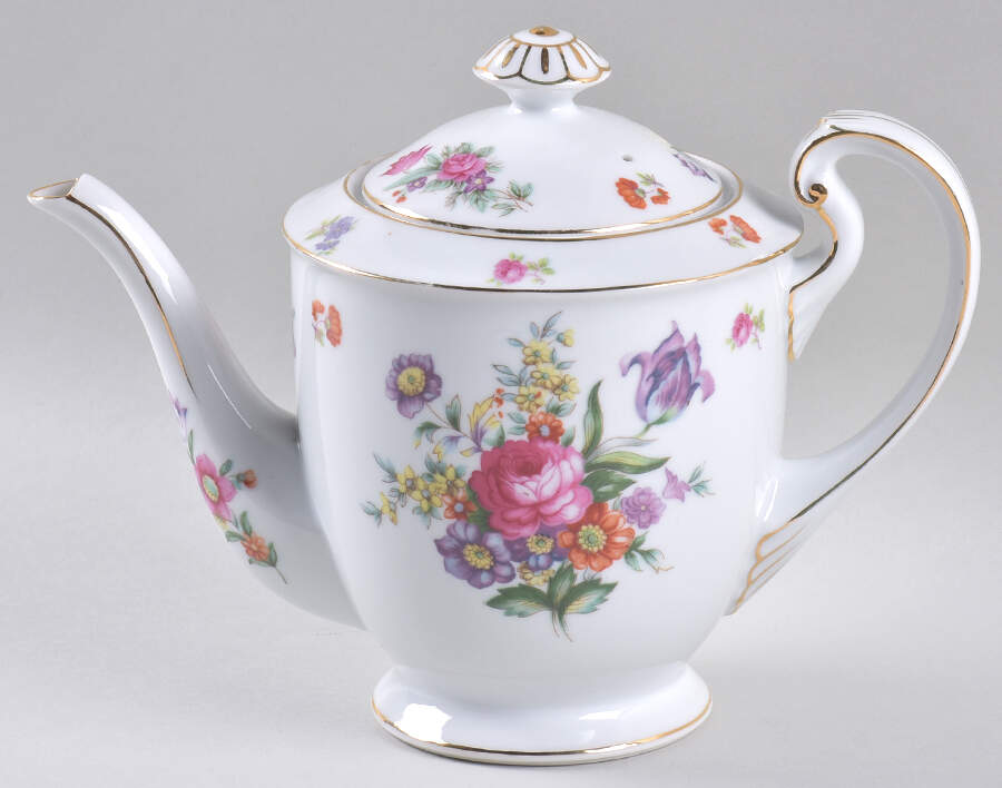 Dresden Teapot & Lid by Craftsman (Japan)-1