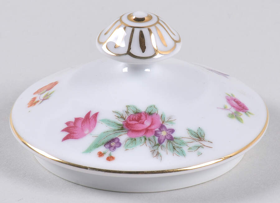 Dresden Lid for Sugar Bowl by Craftsman (Japan)-1