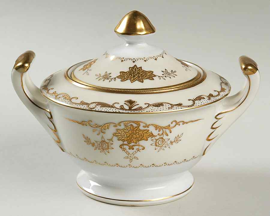 Eldorado Sugar Bowl & Lid by Craftsman (Japan)-1