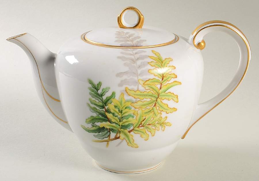 Evergreen Teapot & Lid by Craftsman (Japan)-1