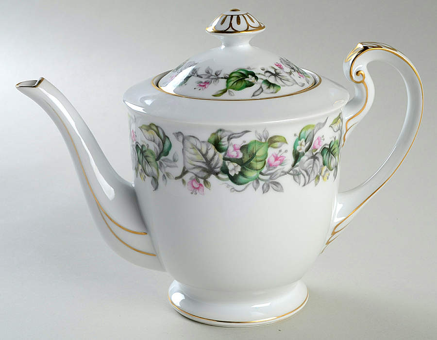 Fairy Blossom Teapot & Lid by Craftsman (Japan)-1