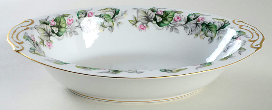 Fairy Blossom 10" Oval Vegetable Bowl by Craftsman (Japan)-1