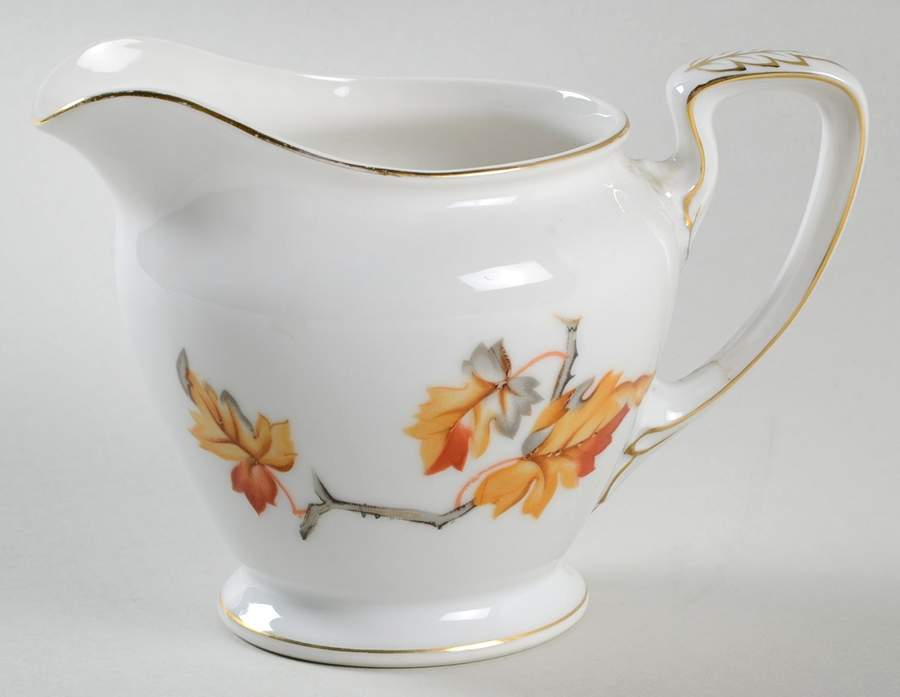 Golden Autumn Creamer by Craftsman (Japan)-1