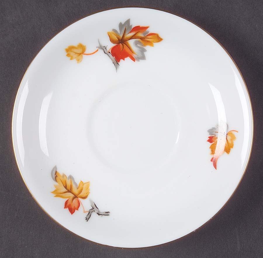 Golden Autumn Saucer by Craftsman (Japan)-1