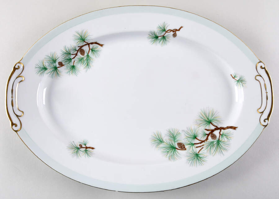 Hakone 16" Oval Serving Platter by Craftsman (Japan)-1