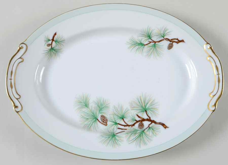 Hakone 12" Oval Serving Platter by Craftsman (Japan)-1