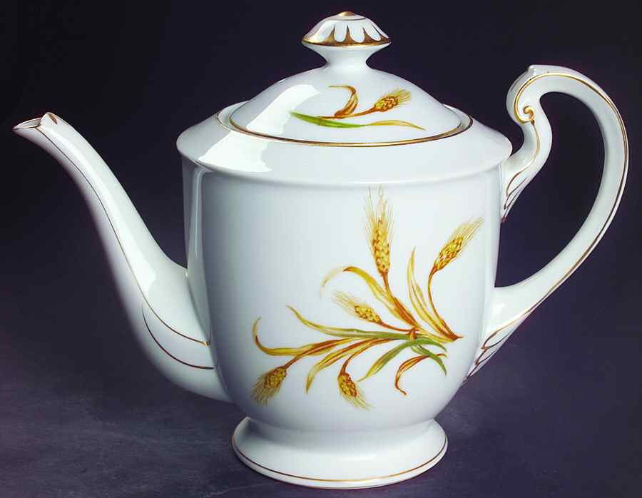Harvest Teapot & Lid by Craftsman (Japan)-1