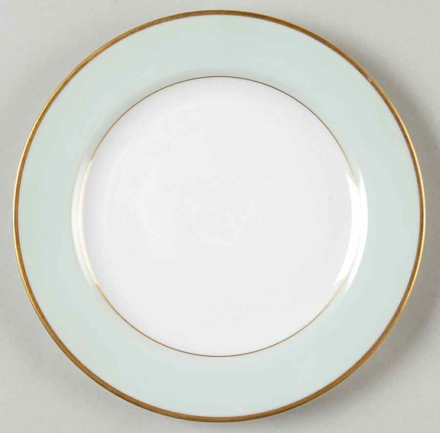 Heirloom(Green Rim) Bread & Butter Plate by Craftsman (Japan)-1