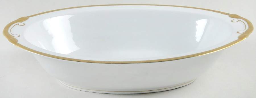 Heritage 10" Oval Vegetable Bowl by Craftsman (Japan)-1