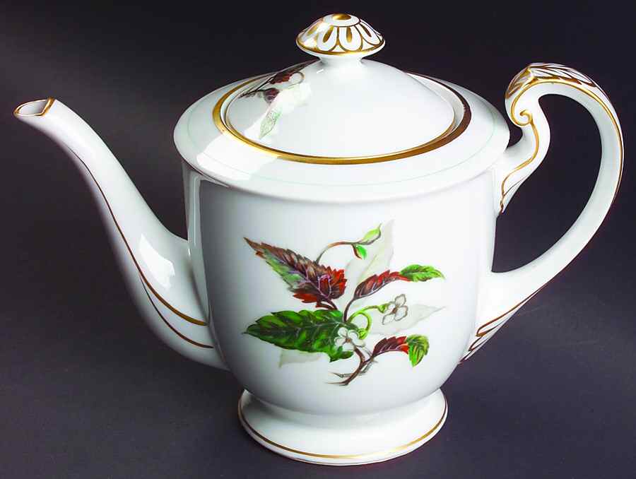 Imperial Teapot & Lid by Craftsman (Japan)-1