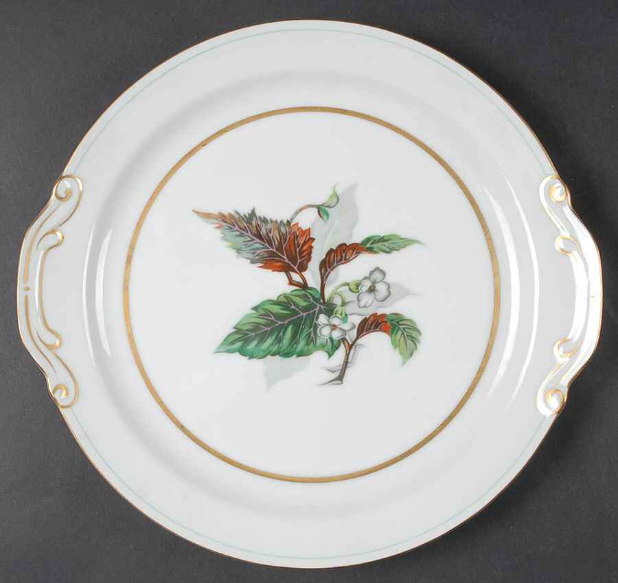 Imperial Handled Cake Plate by Craftsman (Japan)-1