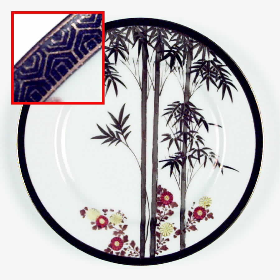 Kutani Salad Plate by Craftsman (Japan)-1