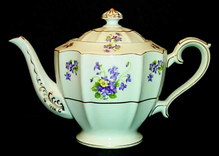 New England Teapot & Lid by Craftsman (Japan)-1