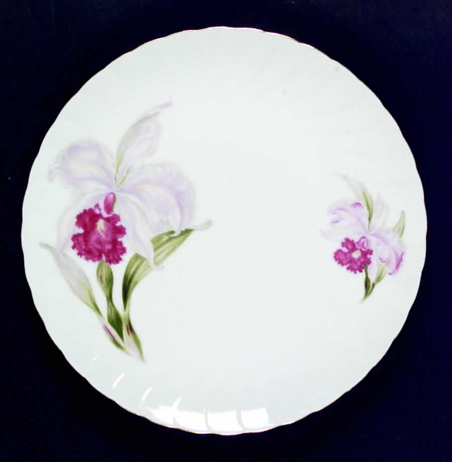 Orchid Dinner Plate by Craftsman (Japan)-1