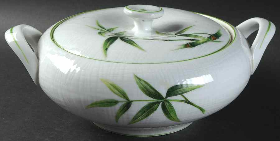 Orient Round Covered Vegetable by Craftsman (Japan)-1