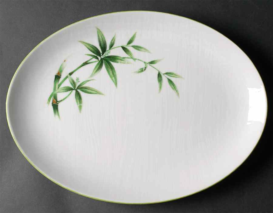 Orient 14" Oval Serving Platter by Craftsman (Japan)-1