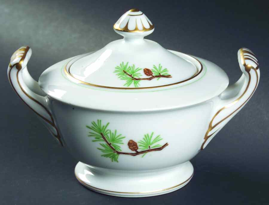 Pioneers Sugar Bowl & Lid by Craftsman (Japan)-1