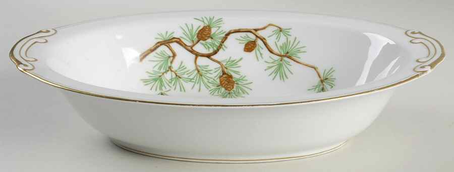 Pioneers 10" Oval Vegetable Bowl by Craftsman (Japan)-1