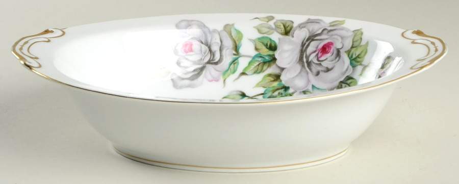 Princess 11" Oval Vegetable Bowl by Craftsman (Japan)-1