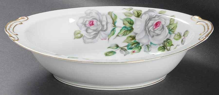 Princess 10" Oval Vegetable Bowl by Craftsman (Japan)-1