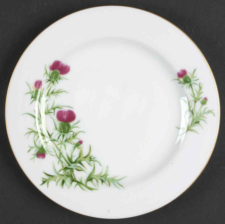Thistle (355) Bread & Butter Plate by Craftsman (Japan)-1