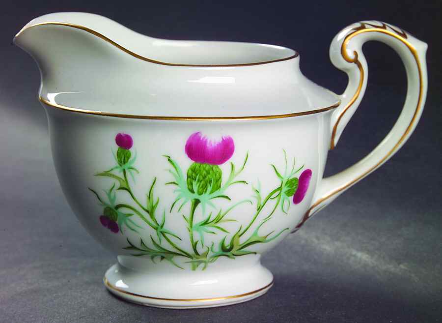 Thistle (371) Creamer by Craftsman (Japan)-1