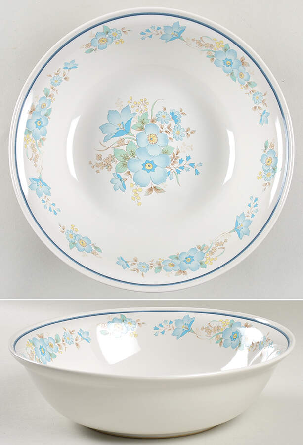 Celeste 9" Round Vegetable Bowl by Carico-1