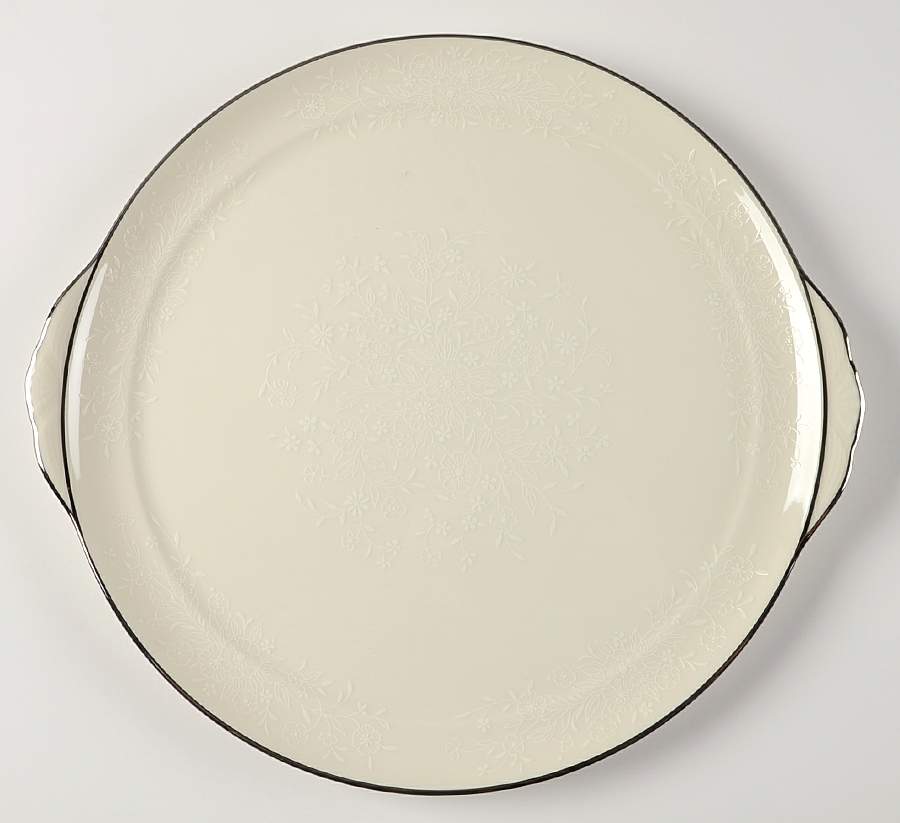 Chantilly Handled Cake Plate by Carico-1