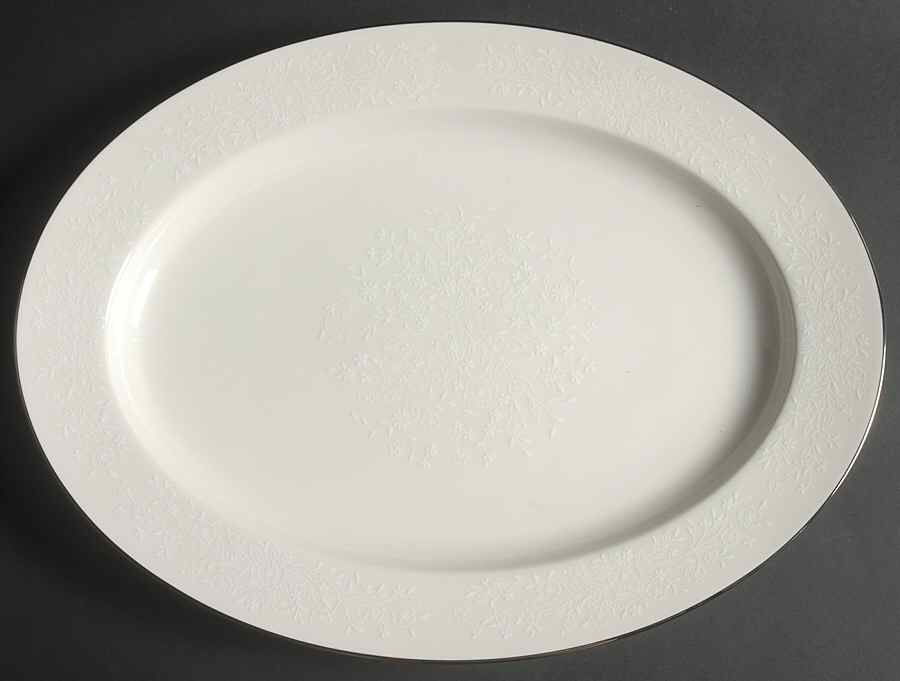 Chantilly 16" Oval Serving Platter by Carico-1