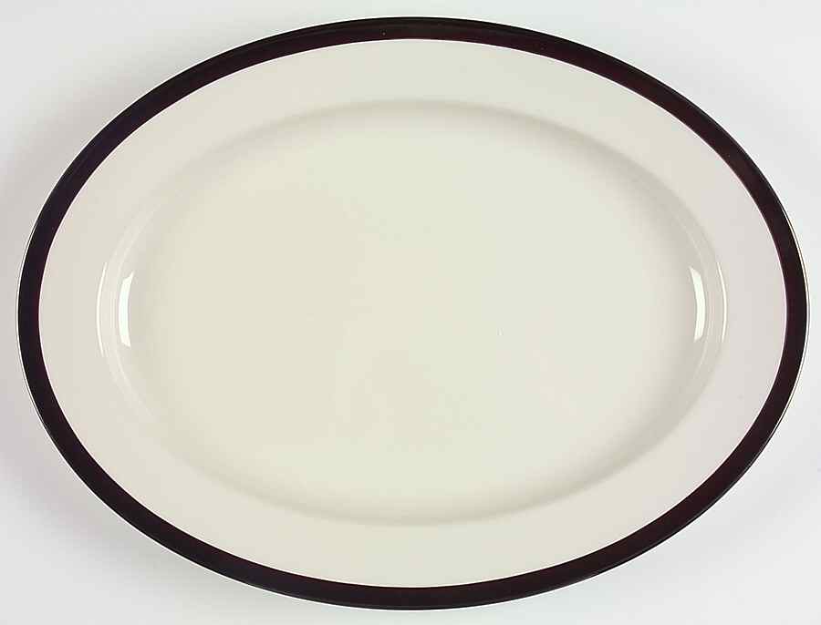 Mystique 16" Oval Serving Platter by Carico-1