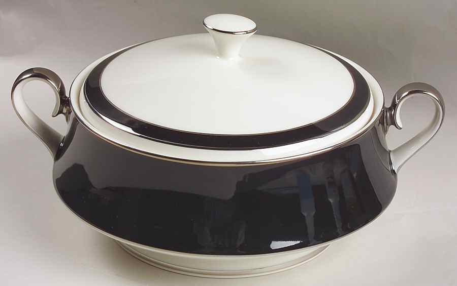 Mystique Round Covered Vegetable by Carico-1