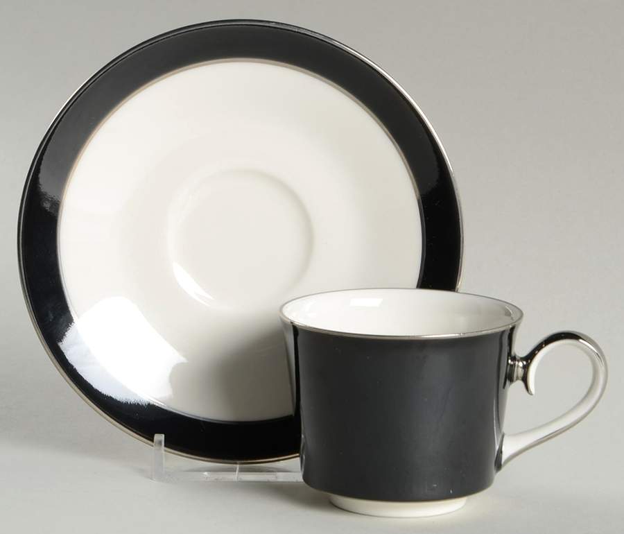 Mystique Flat Demitasse Cup & Saucer Set by Carico-1