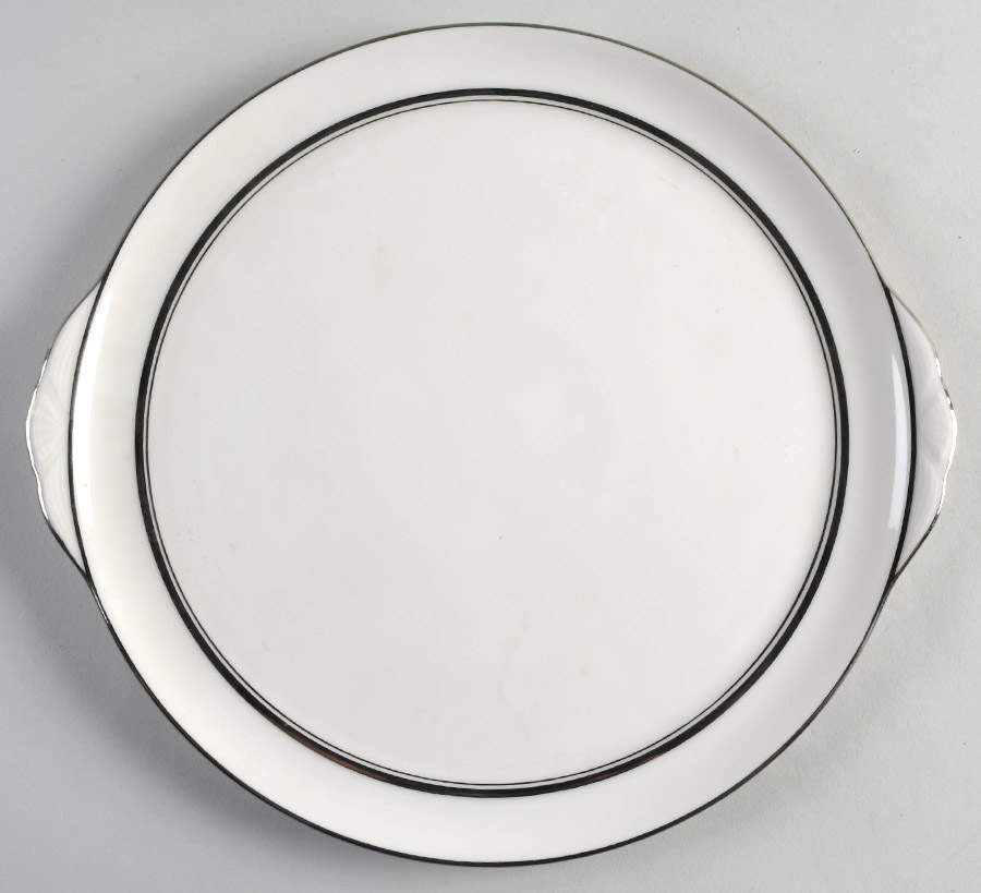 Reflections Handled Cake Plate by Carico-1
