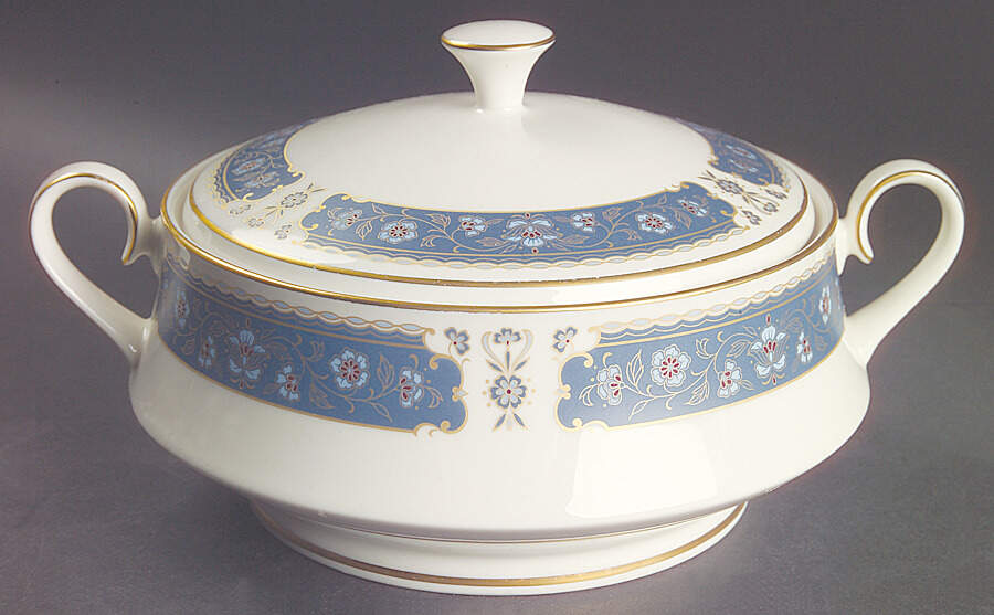 Renaissance Round Covered Vegetable by Carico-1