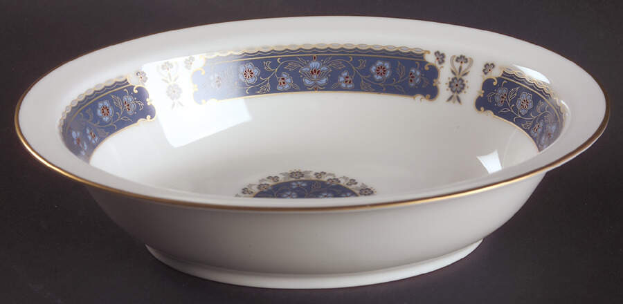 Renaissance 10" Oval Vegetable Bowl by Carico-1